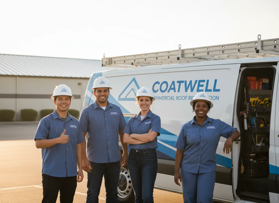 Commercial roof coating company in Sinclair, ME